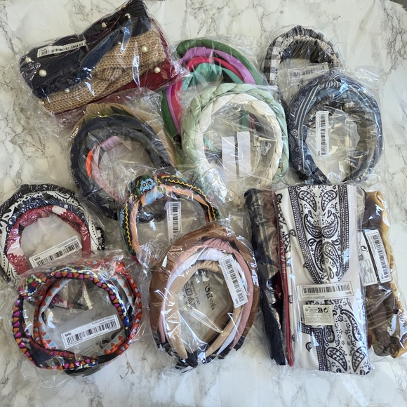 48 pc bundle NWT Assorted Headband Hair Accessories